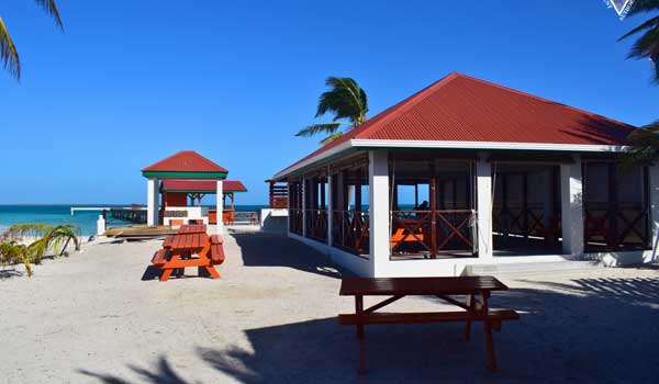 Goff Caye Dock